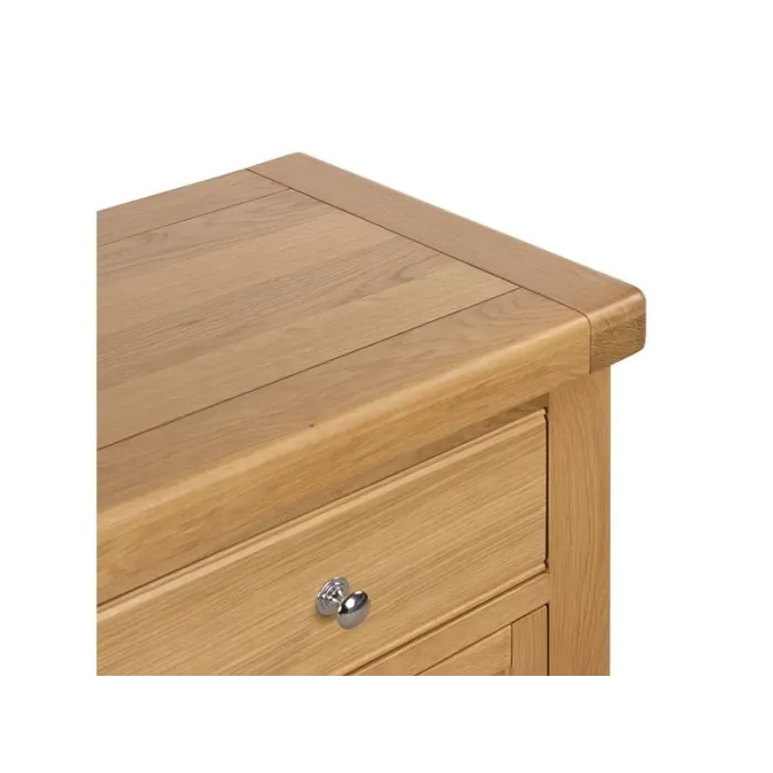 Gia 2+3 Drawer Chest - Oak | Murphy Furniture