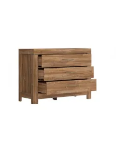 Marlborough 3 Drawer Chest - Stirling Oak | Murphy Furniture 2