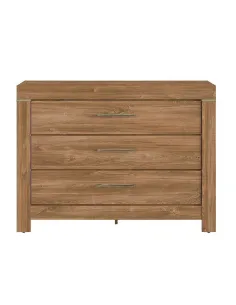 Marlborough 3 Drawer Chest - Stirling Oak | Murphy Furniture
