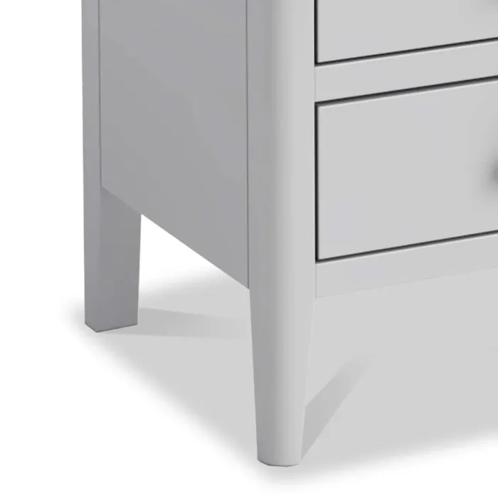 Marcus Bedside Locker - Grey | Murphy Furniture