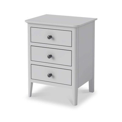 Marcus Bedside Locker - Grey | Murphy Furniture
