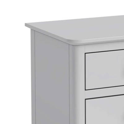 Marcus Bedside Locker - Grey | Murphy Furniture