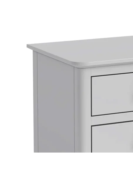 Marcus Bedside Locker - Grey | Murphy Furniture
