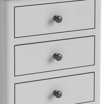 Marcus Bedside Locker - Grey | Murphy Furniture