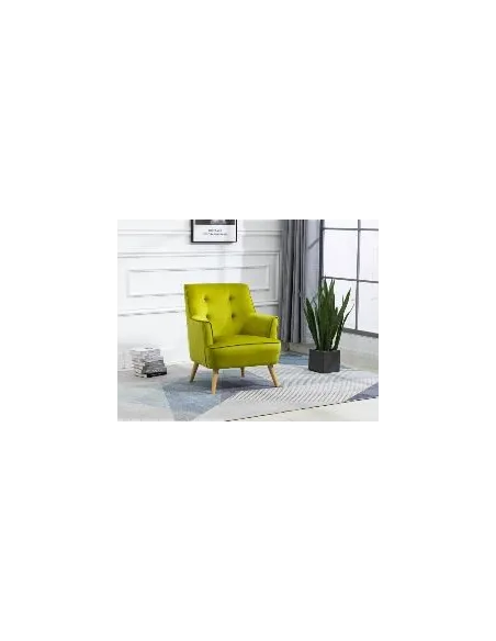 Tara Accent Chair - Pistachio Velvet | Murphy Furniture