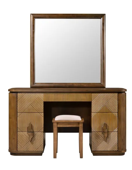Phoenix Dressing Table - Two Tone | Murphy Furniture