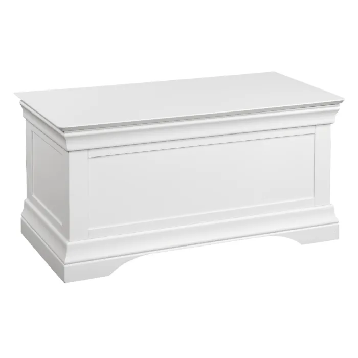 Bella Blanket Box - White | Murphy Furniture
