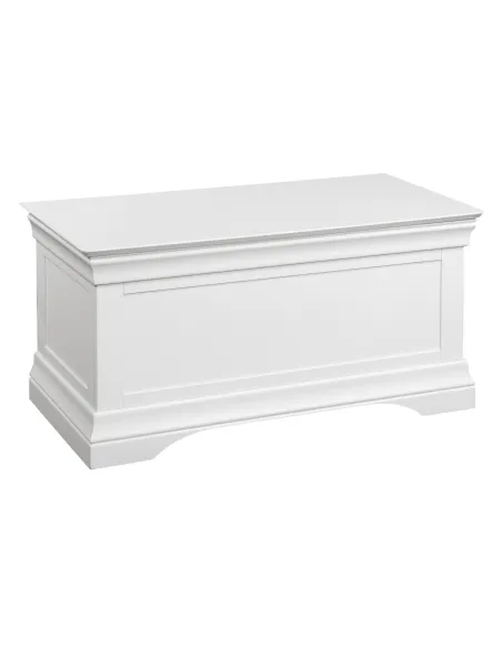 Bella Blanket Box - White | Murphy Furniture