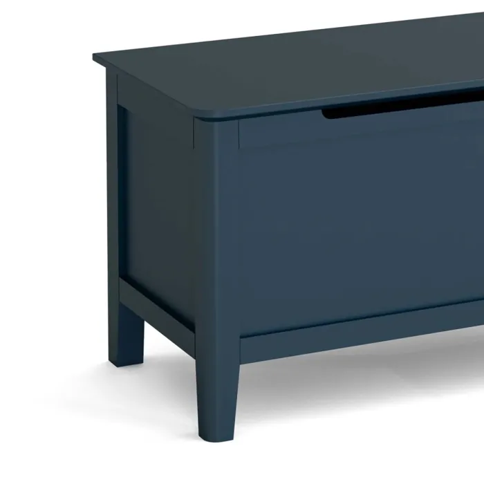 Olive Blanket Box - Blue | Murphy Furniture