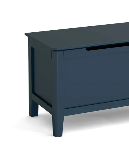 Olive Blanket Box - Blue | Murphy Furniture