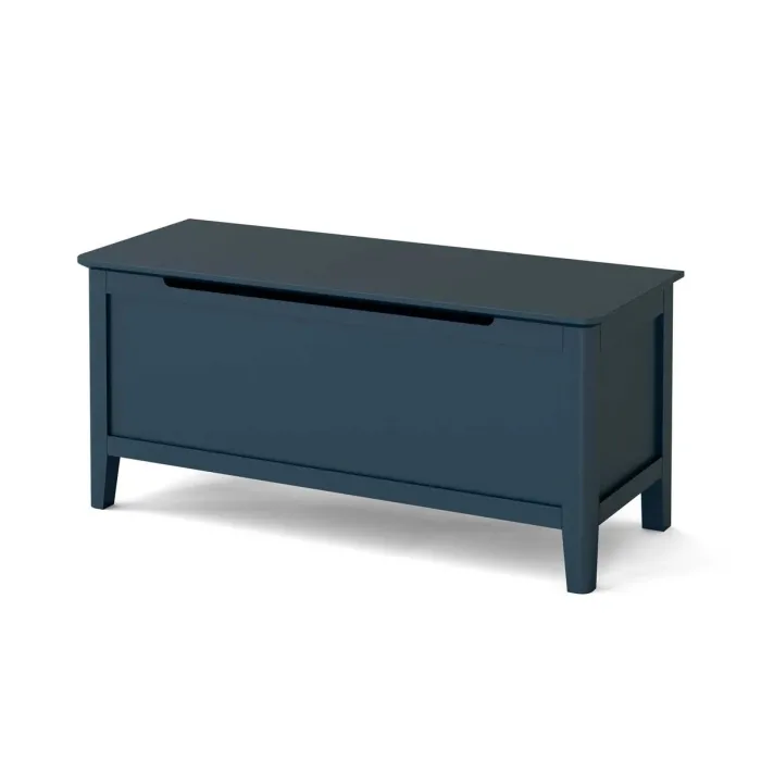 Olive Blanket Box - Blue | Murphy Furniture