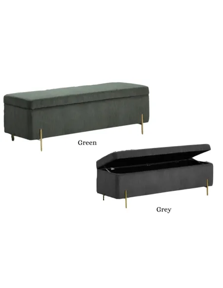 Waterford Blanket Box - Green | Murphy Furniture