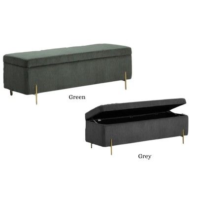 Waterford Blanket Box - Grey | Murphy Furniture