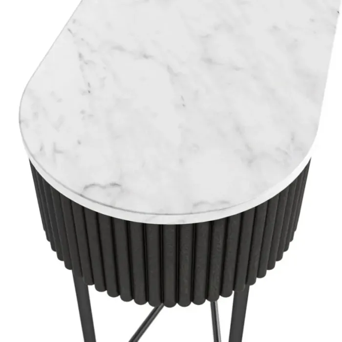 Lantine Console Table - Mango Charcoal/M | Murphy Furniture