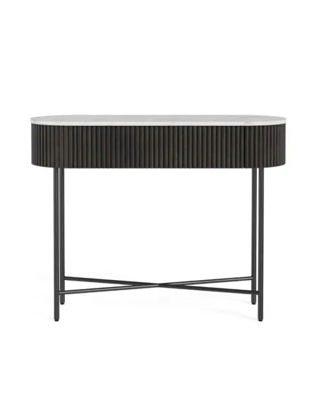 Lantine Console Table - Mango Charcoal/M | Murphy Furniture