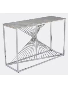 Calabria Console Table - Sintered Stone/ | Murphy Furniture