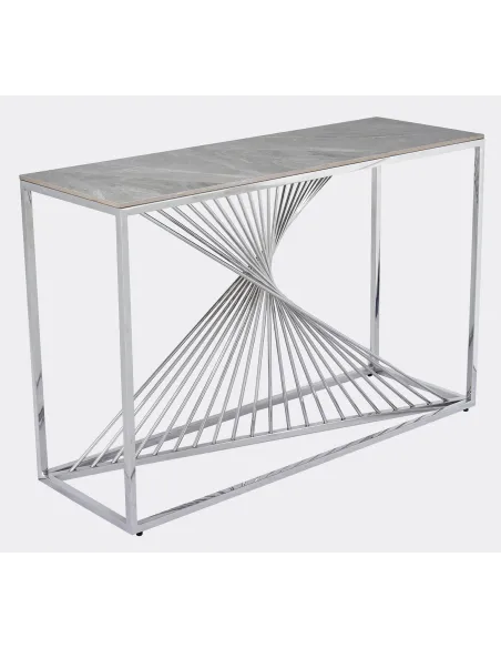 Calabria Console Table - Sintered Stone/ | Murphy Furniture
