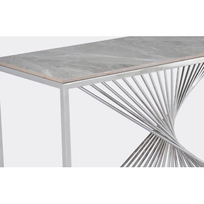 Calabria Console Table - Sintered Stone/ | Murphy Furniture
