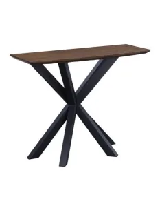 Nevada Curved Console Table - Mindi Wood | Murphy Furniture 2