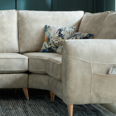Sanremo 3 Corner 1 Sofa with Wedge | Murphy Furniture
