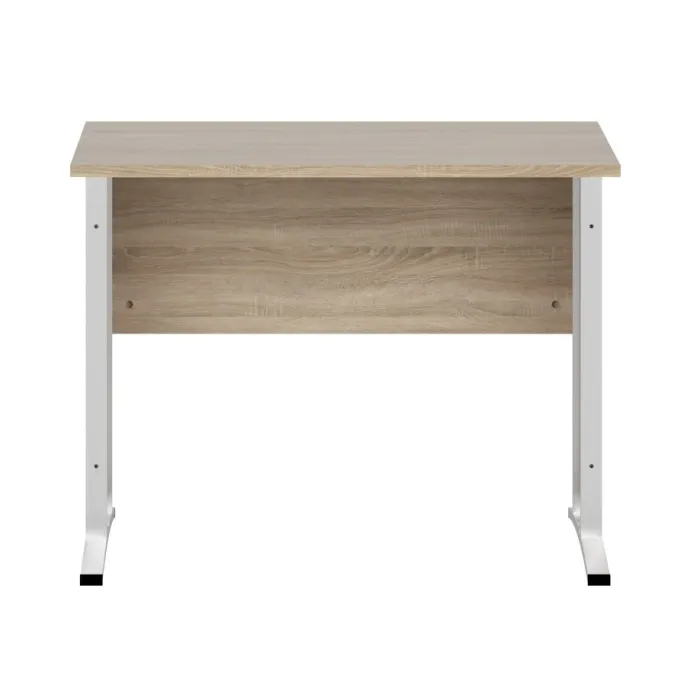 Office Line 1m Desk - Sonoma Oak | Murphy Furniture