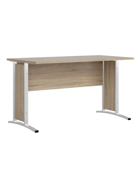Office Line 1.4m Desk - Sonoma Oak | Murphy Furniture