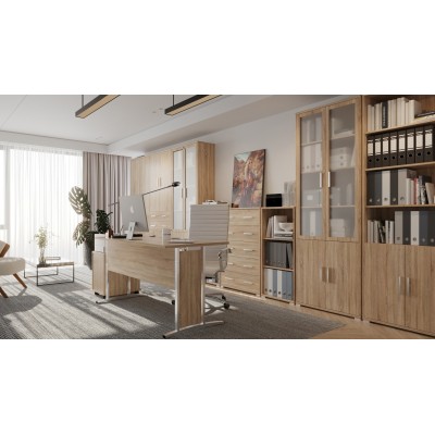 Office Line Filing Cabinet - Sonoma Oak | Murphy Furniture