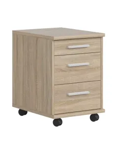 Office Line 3 Drawer Locker - Sonoma Oak | Murphy Furniture 2