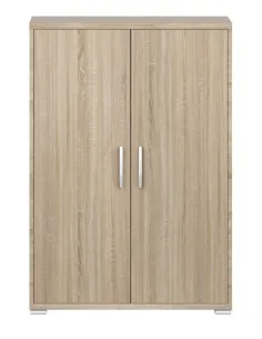Office Line 2 Door Low Cabinet - Sonoma | Murphy Furniture
