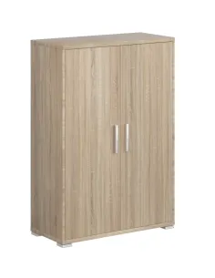 Office Line 2 Door Low Cabinet - Sonoma | Murphy Furniture 2