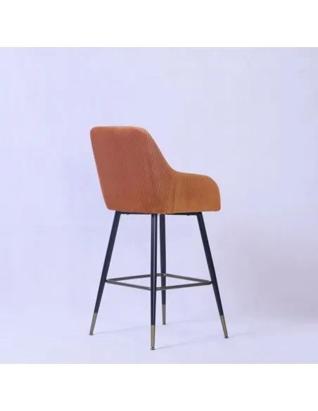 Ottowa Barstool - Cream with Black Legs | Murphy Furniture