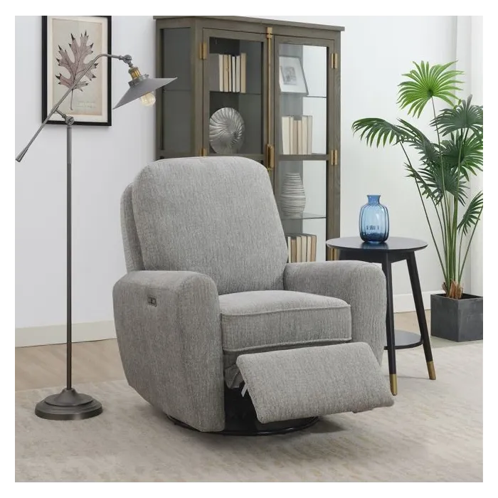 Bella Swivel Chair - Nora Grey | Murphy Furniture