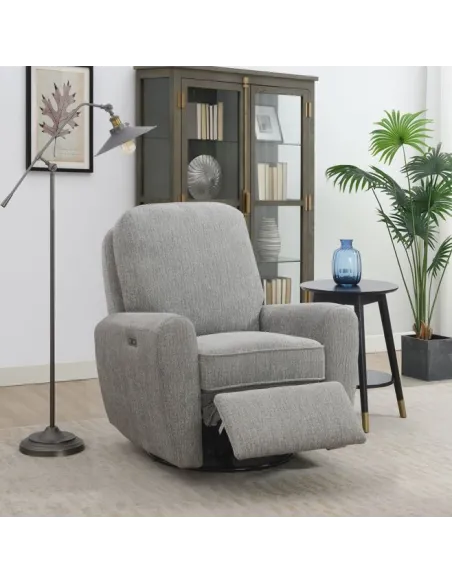 Bella Swivel Chair - Nora Grey | Murphy Furniture