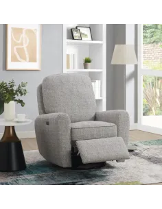 Bella Swivel Chair - Bromley Stone | Murphy Furniture