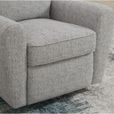 Bella Swivel Chair - Bromley Stone | Murphy Furniture