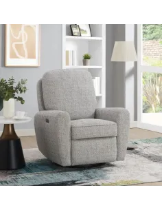 Bella Swivel Chair - Bromley Stone | Murphy Furniture 2