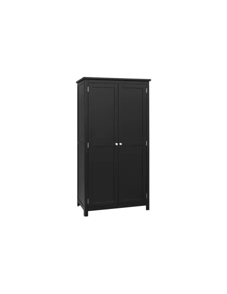 Siena Double Wardrobe - Black | Murphy Furniture