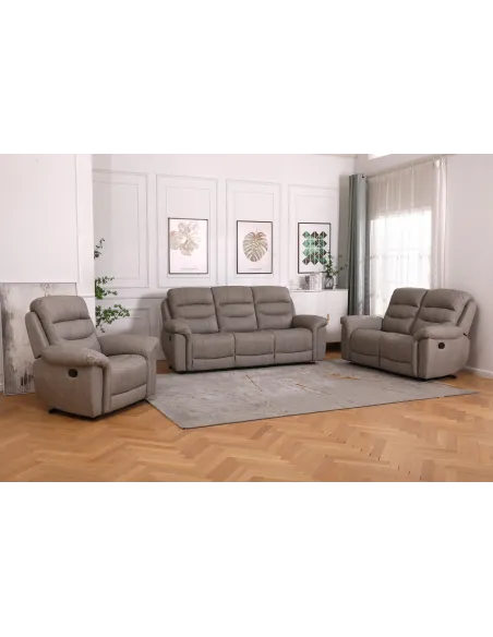 Lucas Electric Recliner Armchair - Beige | Murphy Furniture