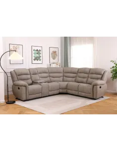 Lucas Corner Recliner Sofa with Console | Murphy Furniture