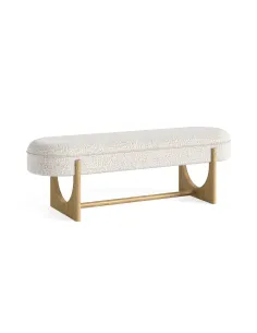 Lesing Bench - Light Oak | Murphy Furniture