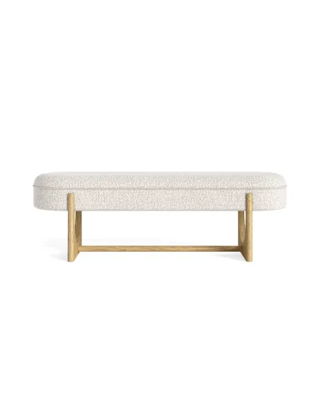 Lesing Bench - Light Oak | Murphy Furniture