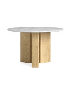 Lesing Round Dining Table - Light Oak | Murphy Furniture 2