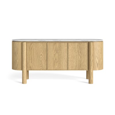 Lesing Large Sideboard - Light Oak | Murphy Furniture