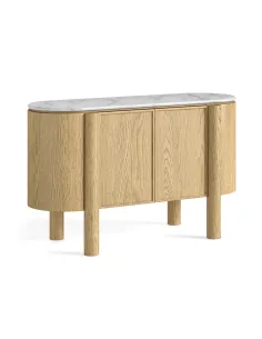 Lesing Small Sideboard - Light Oak | Murphy Furniture