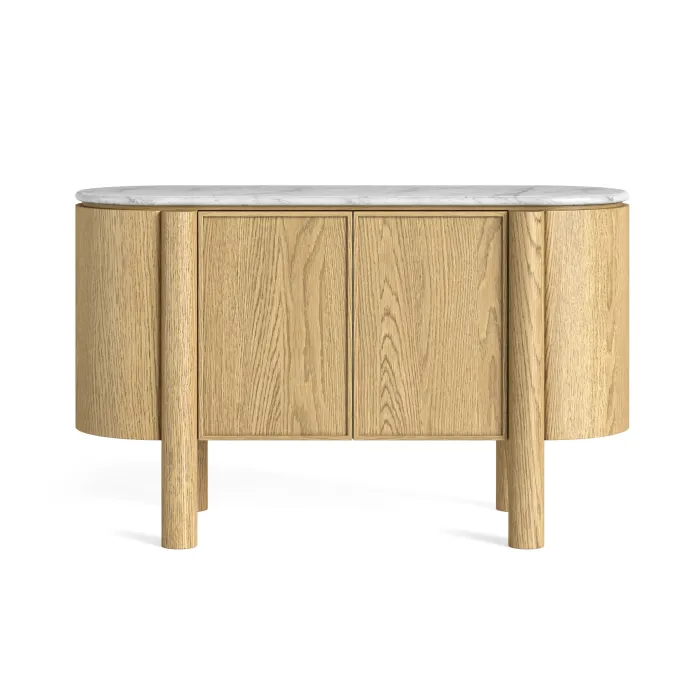 Lesing Small Sideboard - Light Oak | Murphy Furniture