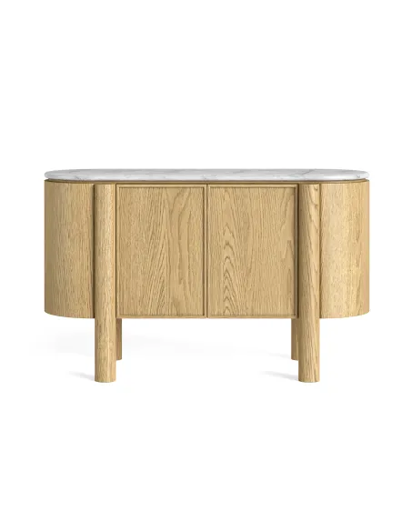 Lesing Small Sideboard - Light Oak | Murphy Furniture