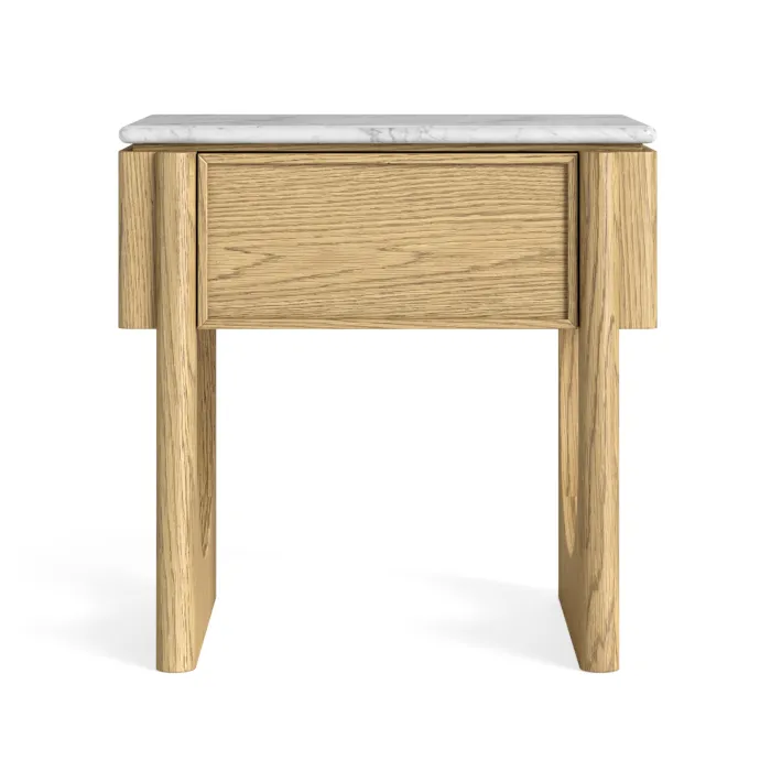 Lesing Lamp Table - Light Oak | Murphy Furniture