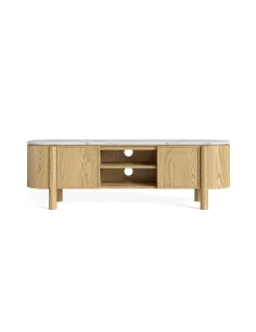 Lesing Small TV Unit - Light Oak | Murphy Furniture 2