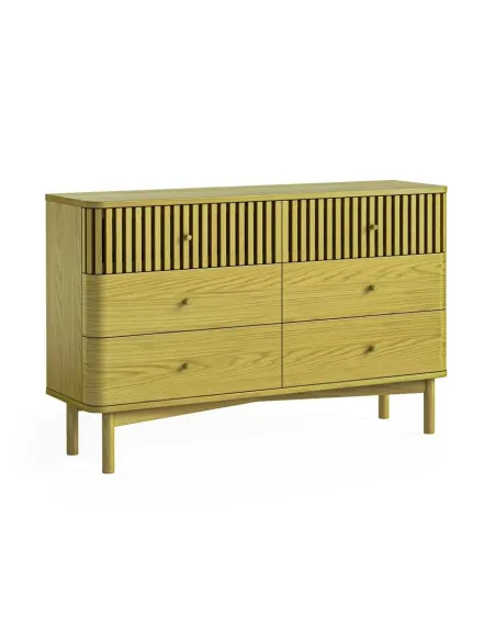 Soho 3 Drawer Chest - Natural Oak | Murphy Furniture