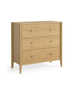 Teramo 3 Drawer Chest - Natural | Murphy Furniture